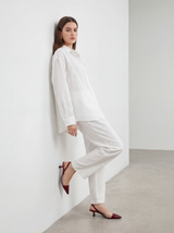 Transparent Pointed Toe Slingback Heels for Women – Wine Red